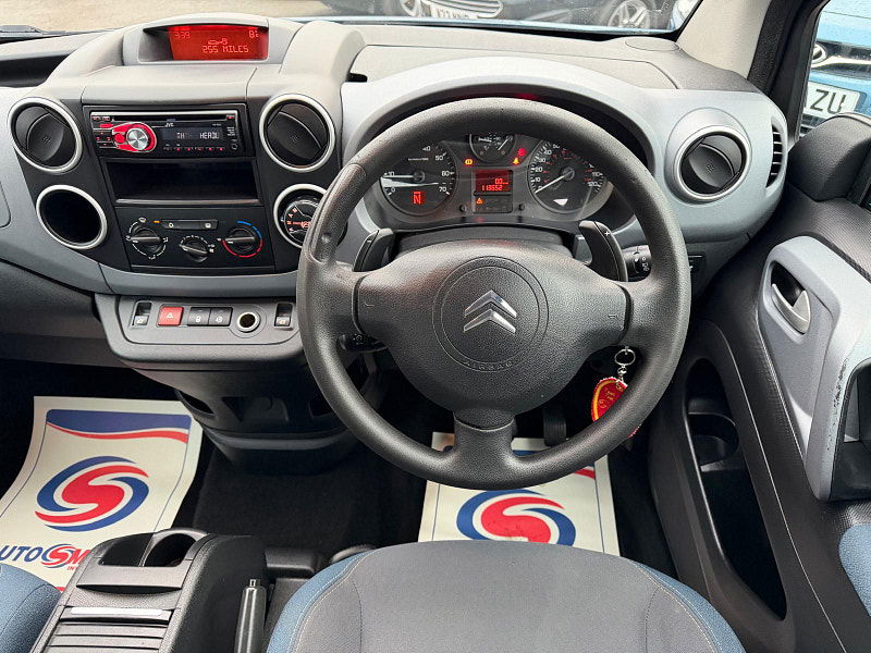 Citroen Berlingo 1.6 e-HDi Airdream VTR Multispace MPV 5dr Diesel EGS6 Euro 5 (s/s) (90 ps) 5dr Automatic 2025