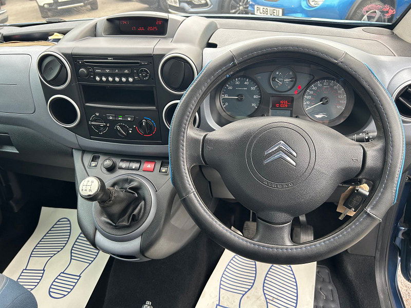 Citroen Berlingo 1.6 HDi VTR Multispace MPV 5dr Diesel Manual Euro 4 (90 ps) 5dr Manual 2025