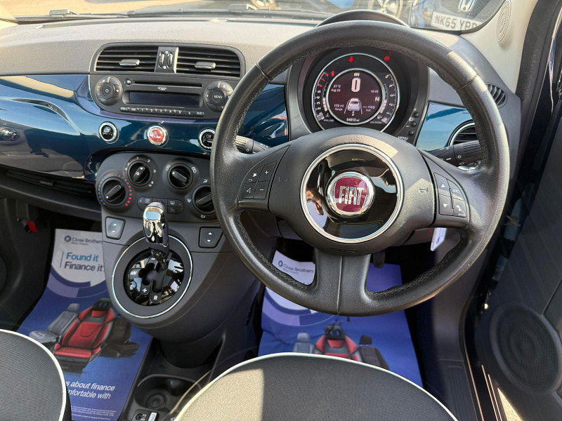 Fiat 500 1.2 Lounge Hatchback 3dr Petrol Dualogic Euro 6 (s/s) (69 bhp) 3dr Automatic 2025