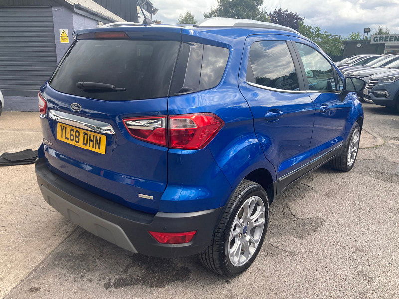 Ford EcoSport 1.0T EcoBoost GPF Titanium SUV 5dr Petrol Manual Euro 6 (s/s) (125 ps) 5dr Manual 2025