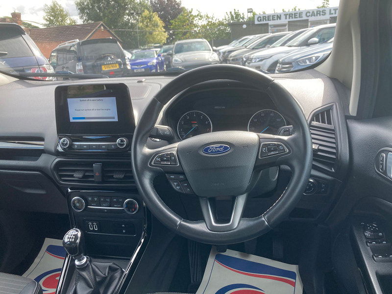 Ford EcoSport 1.0T EcoBoost Titanium SUV 5dr Petrol Manual Euro 6 (s/s) (100 ps) 5dr Manual 2025