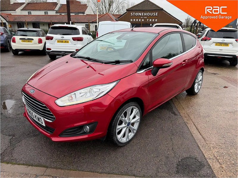Ford Fiesta 1.0T EcoBoost Titanium Hatchback 3dr Petrol Manual Euro 6 (s/s) (100 ps) 3dr Manual 2026
