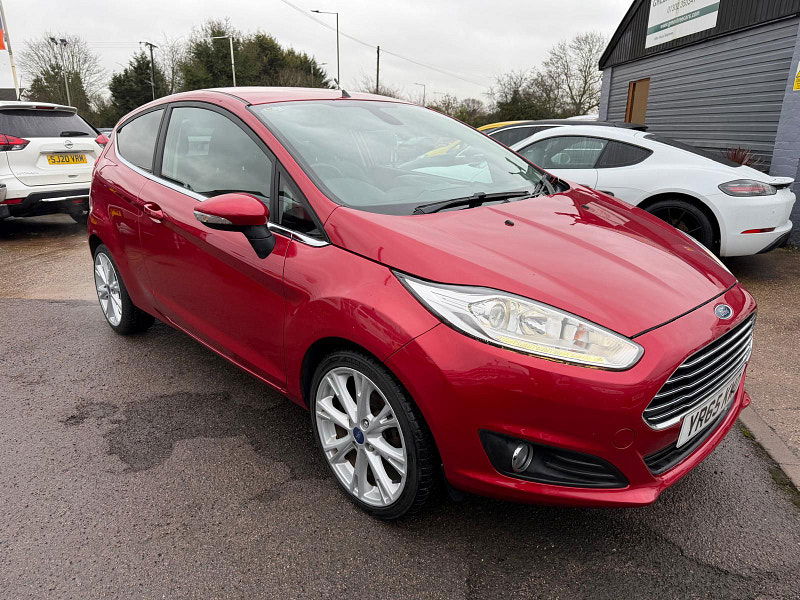 Ford Fiesta 1.0T EcoBoost Titanium Hatchback 3dr Petrol Manual Euro 6 (s/s) (100 ps) 3dr Manual 2026