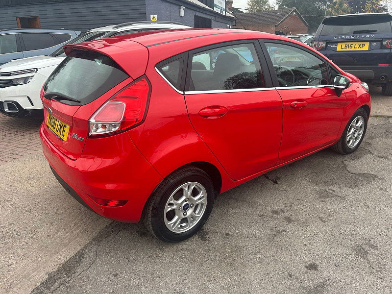 Ford Fiesta 1.5 TDCi ECOnetic Zetec Hatchback 5dr Diesel Manual Euro 6 (s/s) (95 ps) 5dr Manual 2025