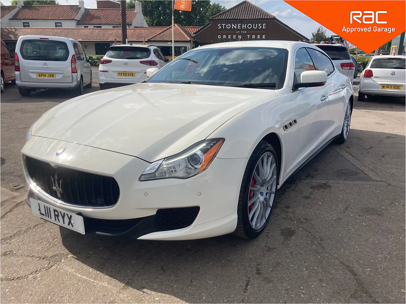 Maserati Quattroporte 3.0D V6 Saloon 4dr Diesel ZF Euro 5 (s/s) (275 ps) 4dr Automatic 2025