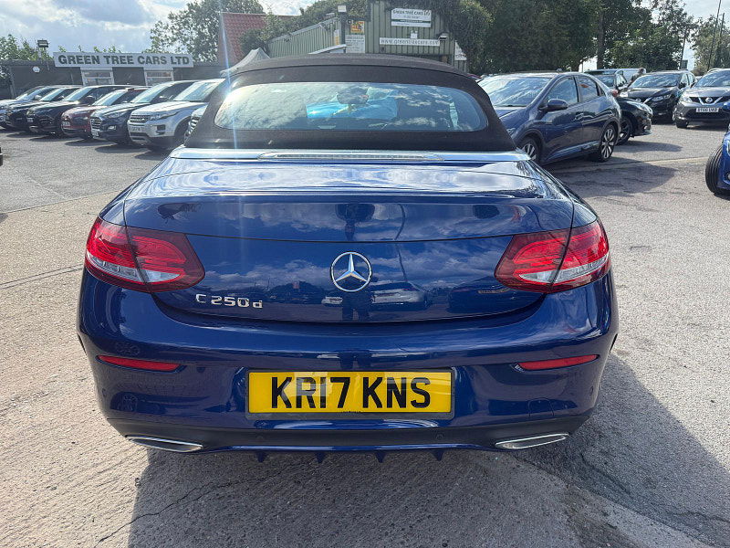 Mercedes-Benz C Class 2.1 C250d AMG Line (Premium Plus) Cabriolet 2dr Diesel G-Tronic+ Euro 6 (s/s) (204 ps) 2dr Automatic 2025