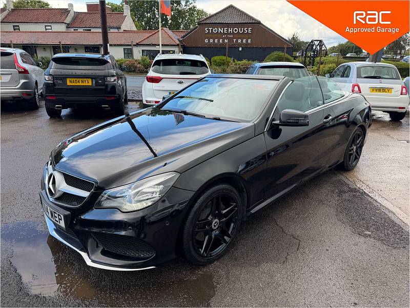 Mercedes-Benz E Class 2.1 E220 CDI AMG Sport Cabriolet 2dr Diesel G-Tronic+ Euro 5 (s/s) (170 ps) 2dr Automatic 2026