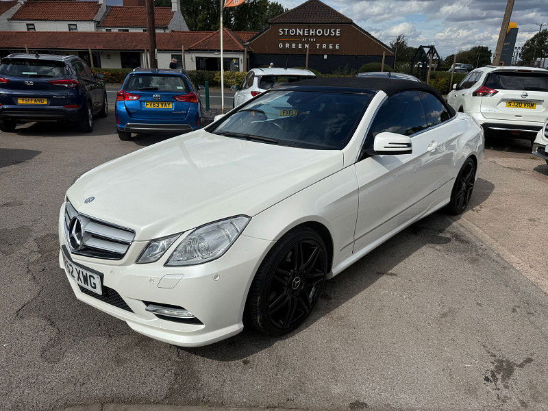 Mercedes-Benz E Class 2.1 E220 CDI BlueEfficiency Sport Cabriolet 2dr Diesel G-Tronic+ Euro 5 (s/s) (170 ps) 2dr Automatic 2025