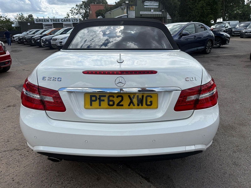 Mercedes-Benz E Class 2.1 E220 CDI BlueEfficiency Sport Cabriolet 2dr Diesel G-Tronic+ Euro 5 (s/s) (170 ps) 2dr Automatic 2025