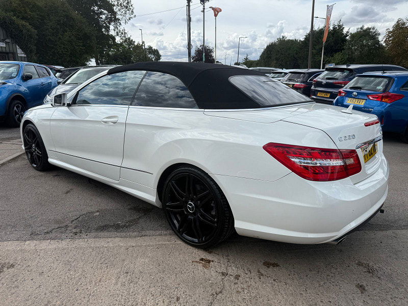 Mercedes-Benz E Class 2.1 E220 CDI BlueEfficiency Sport Cabriolet 2dr Diesel G-Tronic+ Euro 5 (s/s) (170 ps) 2dr Automatic 2025