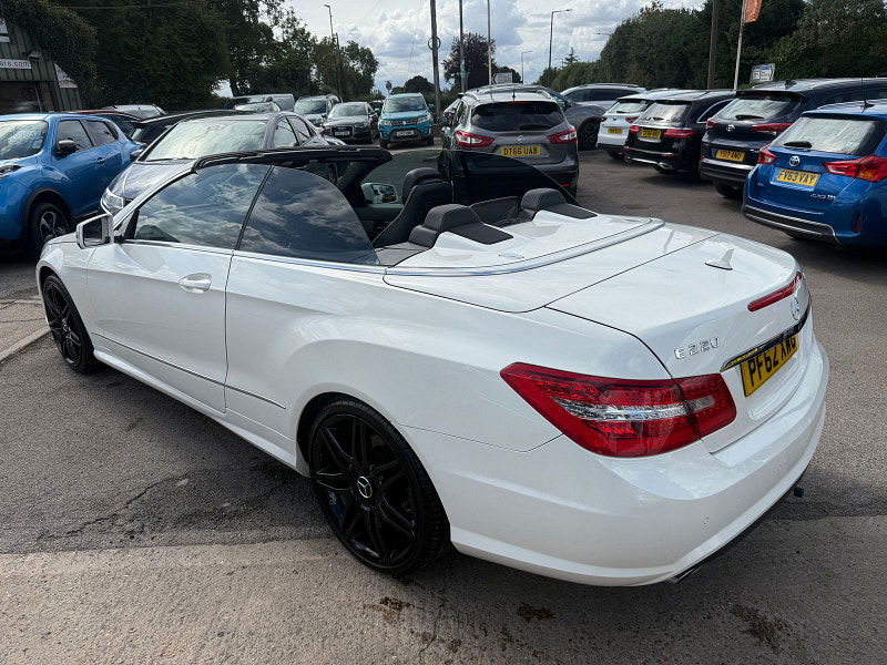 Mercedes-Benz E Class 2.1 E220 CDI BlueEfficiency Sport Cabriolet 2dr Diesel G-Tronic+ Euro 5 (s/s) (170 ps) 2dr Automatic 2025