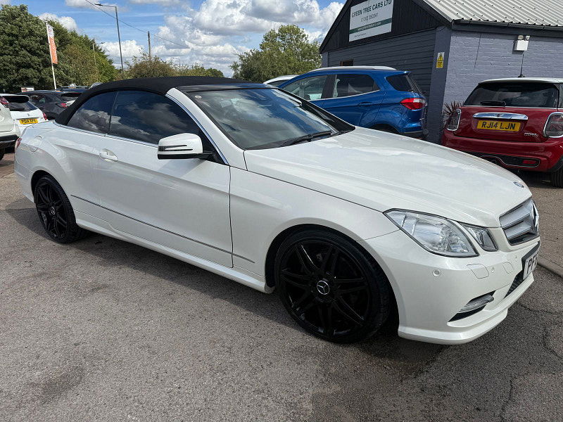 Mercedes-Benz E Class 2.1 E220 CDI BlueEfficiency Sport Cabriolet 2dr Diesel G-Tronic+ Euro 5 (s/s) (170 ps) 2dr Automatic 2025
