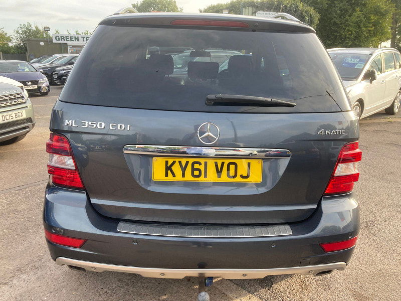 Mercedes-Benz M Class 3.0 ML350 CDI V6 BlueEfficiency Sport SUV 5dr Diesel G-Tronic 4WD Euro 5 (231 ps) 5dr Automatic 2025