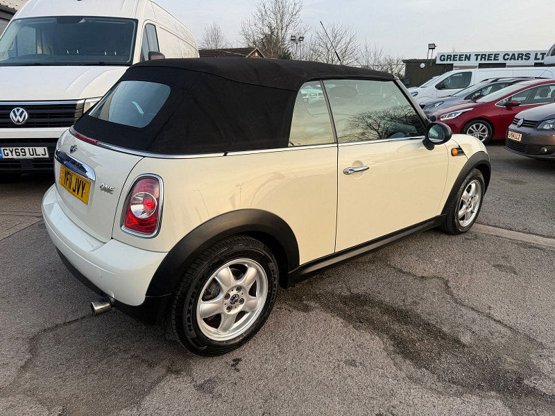 MINI Convertible 1.6 One Convertible 2dr Petrol Manual Euro 5 (98 ps) 2dr Manual 2025