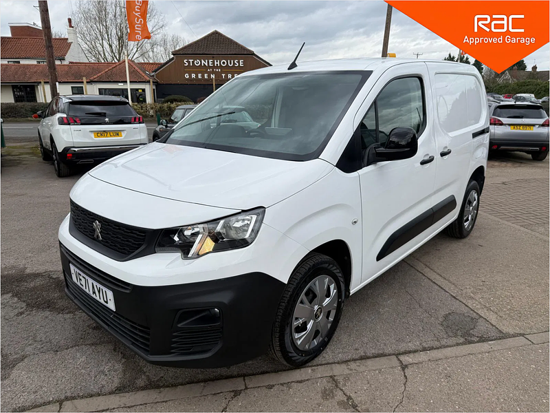 Peugeot Partner 1.5 BlueHDi 1000 Professional Premium Standard Panel Van 5dr Diesel Manual SWB Euro 6 (100 bhp) 5dr Manual 2025