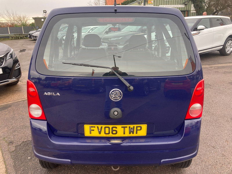 Vauxhall Agila 1.0i 12v Expression MPV 5dr Petrol Manual (139 g/km, 59 bhp) 5dr Manual 2024