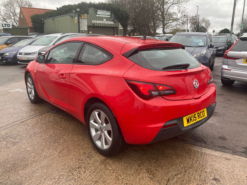 Vauxhall Astra GTC 1.4i Turbo Sport Coupe 3dr Petrol Manual Euro 6 (s/s) (120 ps) 3dr Manual 2025