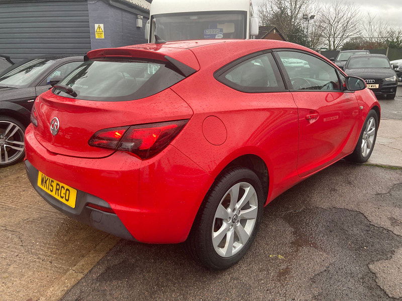 Vauxhall Astra GTC 1.4i Turbo Sport Coupe 3dr Petrol Manual Euro 6 (s/s) (120 ps) 3dr Manual 2025