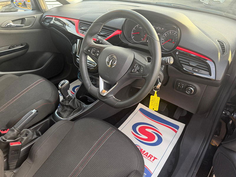 Vauxhall Corsa 1.4i ecoTEC SRi VX Line Nav Black Hatchback 5dr Petrol Manual Euro 6 (90 ps) 5dr Manual 2025