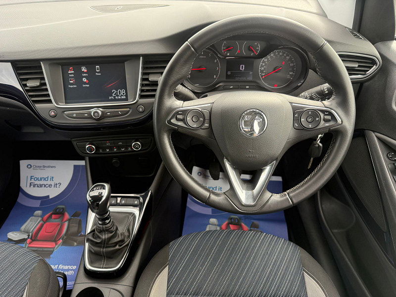Vauxhall Crossland X 1.2 Turbo Sport SUV 5dr Petrol Manual Euro 6 (s/s) (110 ps) 5dr Manual 2025
