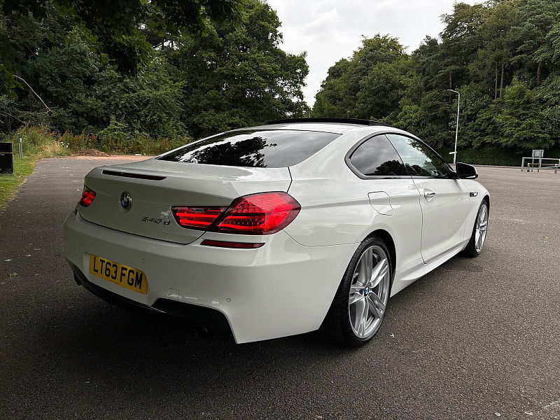 BMW 6 Series 3.0L 640D M SPORT Coupe 2dr Diesel Automatic Euro 5 (308 bhp) 2dr Automatic 2025