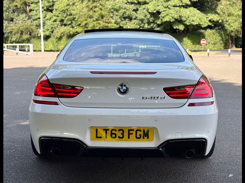 BMW 6 Series 3.0L 640D M SPORT Coupe 2dr Diesel Automatic Euro 5 (308 bhp) 2dr Automatic 2025