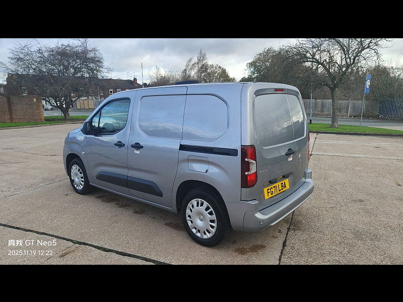 Vauxhall Combo 1.5 Turbo D 2000 Sportive Panel Van 5dr Diesel Manual L1 H1 Euro 6 (100 ps) 5dr Manual 2025