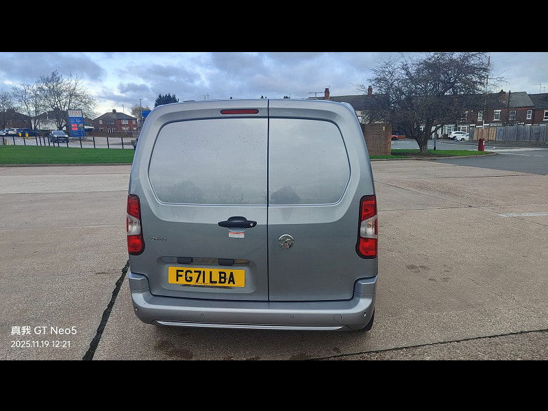 Vauxhall Combo 1.5 Turbo D 2000 Sportive Panel Van 5dr Diesel Manual L1 H1 Euro 6 (100 ps) 5dr Manual 2025