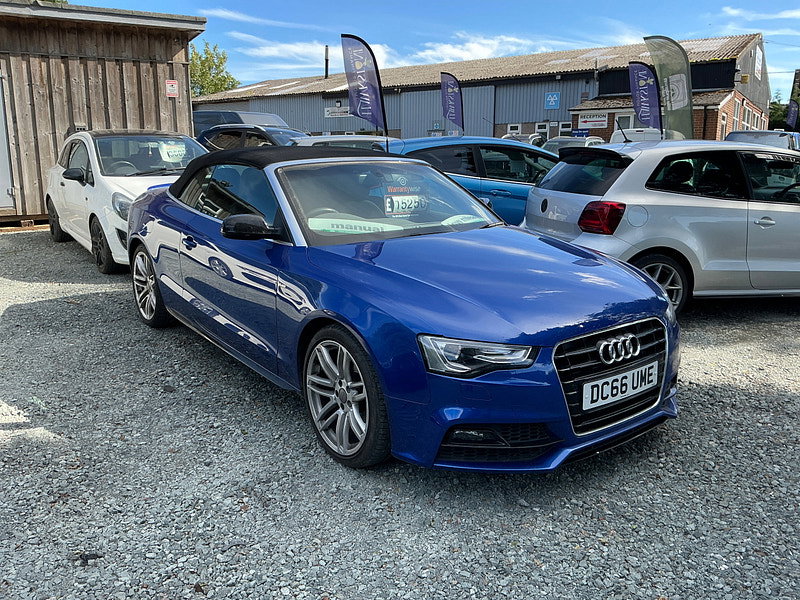Audi A5 Cabriolet 2.0 TDI S line Special Edition Plus Convertible 2dr Diesel Manual Euro 6 (s/s) (150 ps) 2dr Manual 2026