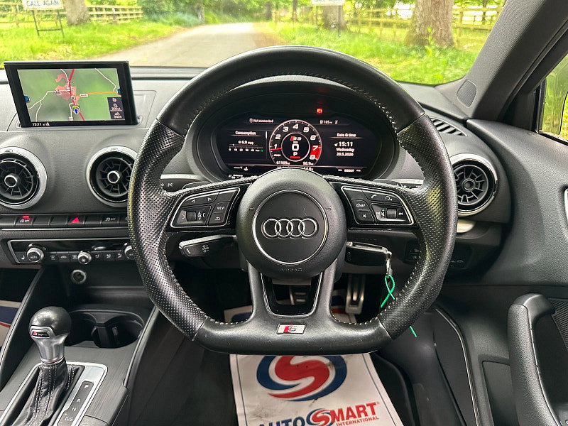 Audi S3 2.0 TFSI Black Edition Sportback 5dr Petrol S Tronic quattro Euro 6 (s/s) (310 ps) 5dr Automatic 2026