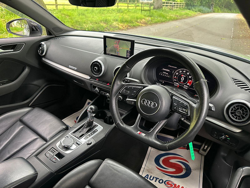 Audi S3 2.0 TFSI Black Edition Sportback 5dr Petrol S Tronic quattro Euro 6 (s/s) (310 ps) 5dr Automatic 2026