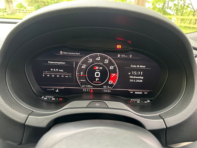 Audi S3 2.0 TFSI Black Edition Sportback 5dr Petrol S Tronic quattro Euro 6 (s/s) (310 ps) 5dr Automatic 2026
