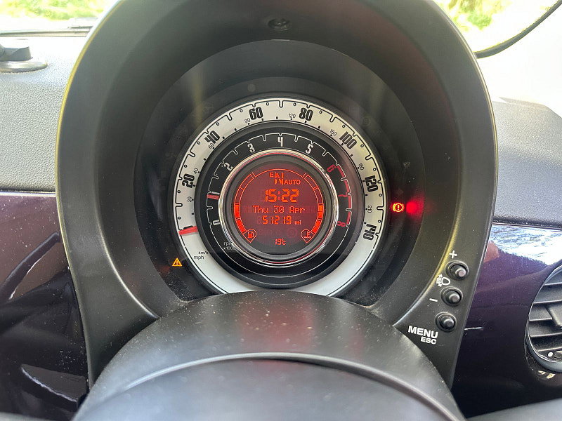 Fiat 500C 1.2 Lounge Convertible 2dr Petrol Auto Euro 5 (69 bhp) 2dr Automatic 2026