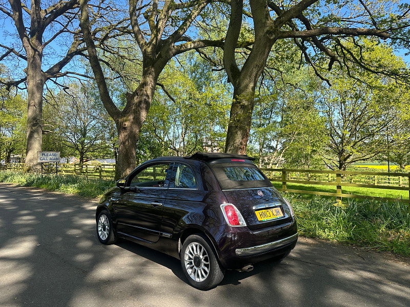 Fiat 500C 1.2 Lounge Convertible 2dr Petrol Auto Euro 5 (69 bhp) 2dr Automatic 2026