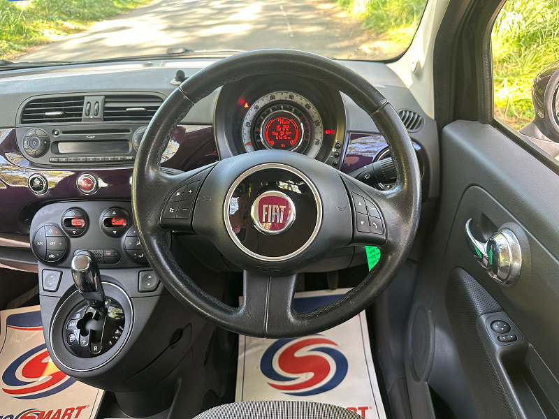 Fiat 500C 1.2 Lounge Convertible 2dr Petrol Auto Euro 5 (69 bhp) 2dr Automatic 2026