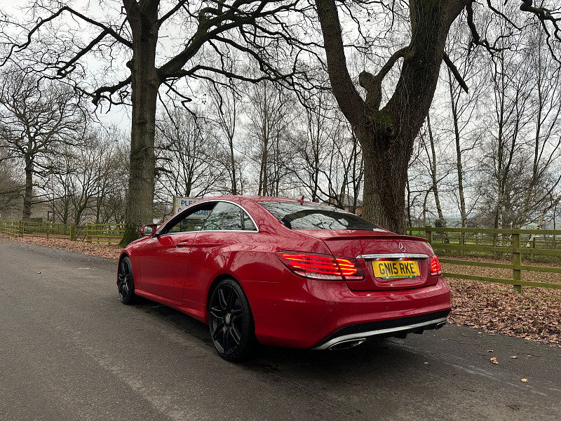 Mercedes-Benz E Class 3.5 E400 V6 AMG Line Coupe 2dr Petrol G-Tronic+ Euro 6 (s/s) (333 ps) 2dr Automatic 2025