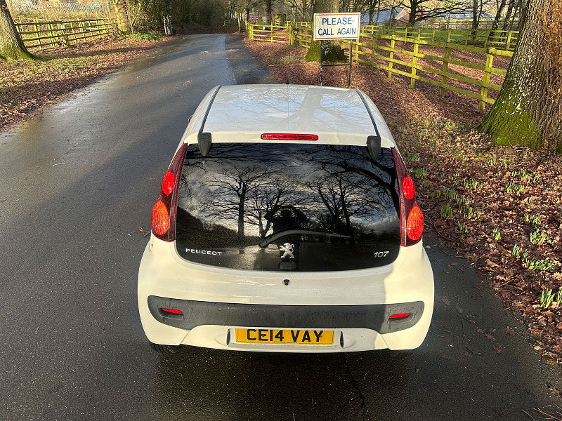 Peugeot 107 1.0 12V Allure Hatchback 5dr Petrol Manual Euro 5 (68 ps) 5dr Manual 2026