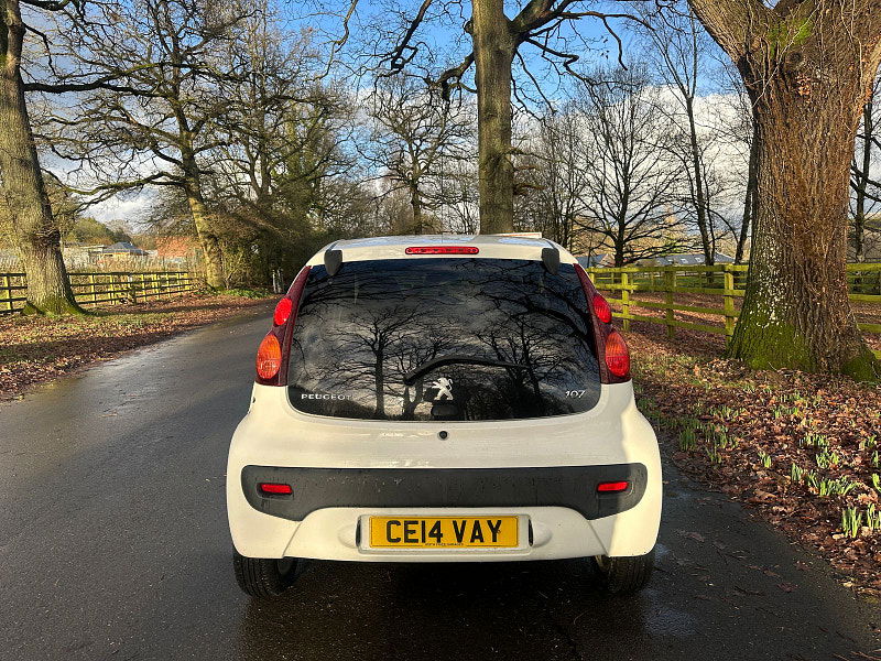 Peugeot 107 1.0 12V Allure Hatchback 5dr Petrol Manual Euro 5 (68 ps) 5dr Manual 2026