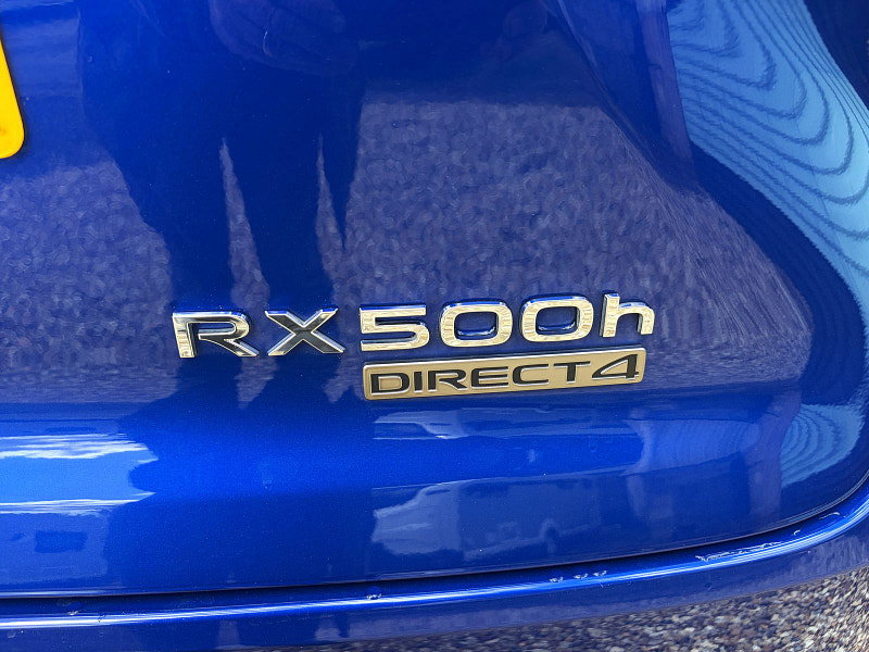 Lexus RX 2.4 500h Turbo F Sport SUV 5dr Petrol Hybrid Auto DIRECT4 Euro 6 (s/s) (370 ps) 5dr Automatic 2026