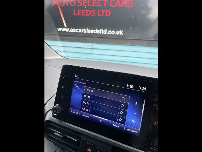 Toyota PROACE CITY 1.5 BlueHDi Icon Short Panel Van 5dr Diesel Manual SWB Euro 6 (s/s) (100 bhp) 5dr Manual 2025