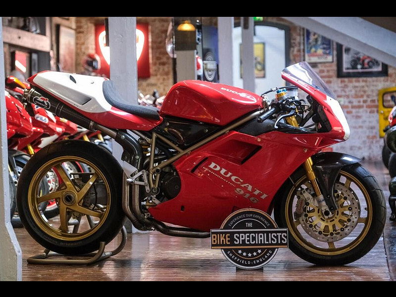 DUCATI 916 955 Racing Ex- Ian Simpson Race Bike 0dr Manual 2026