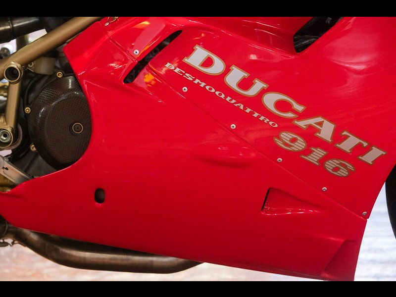 DUCATI 916 955 Racing Ex- Ian Simpson Race Bike 0dr Manual 2026