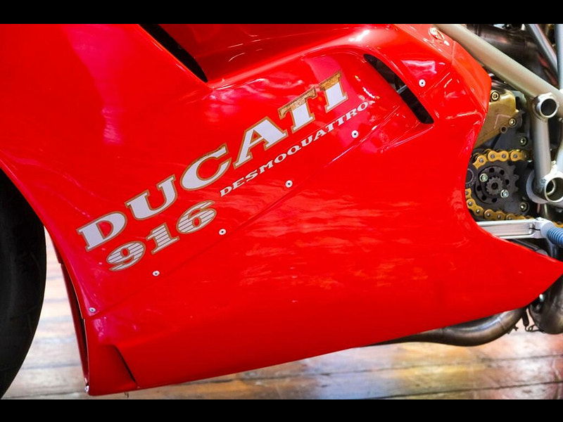 DUCATI 916 955 Racing Ex- Ian Simpson Race Bike 0dr Manual 2026