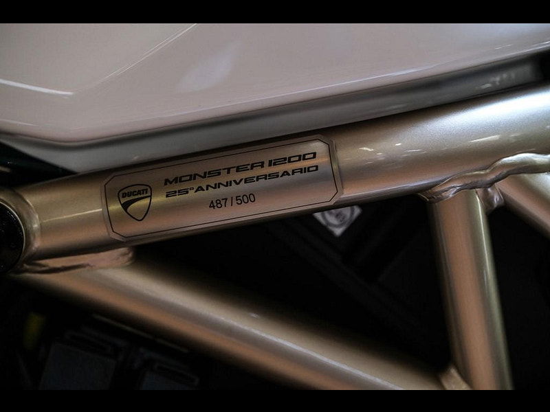 DUCATI Monster 1200 1200 25 Anniversario No: 487 Of 500 3 Pdi Miles 0dr Manual 2025