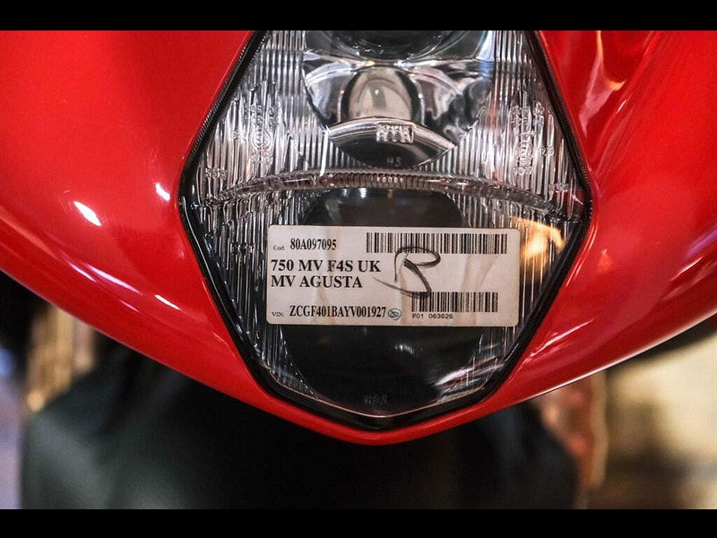 Mv agusta F4 750 F4 750S Brand New Old Stock 0dr Manual 2026