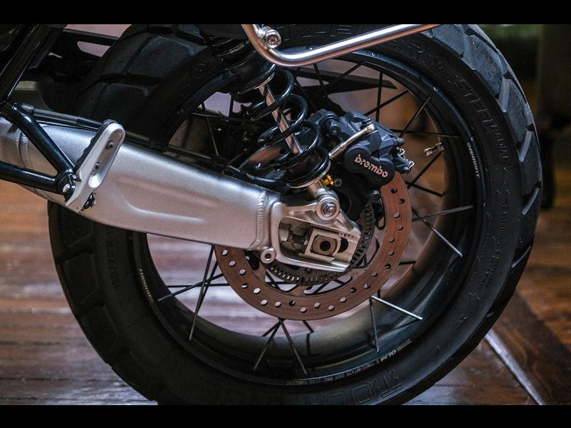 Triumph Scrambler 1200 1200 XC With Leather Soft Luggage Pannier 0dr Manual 2026