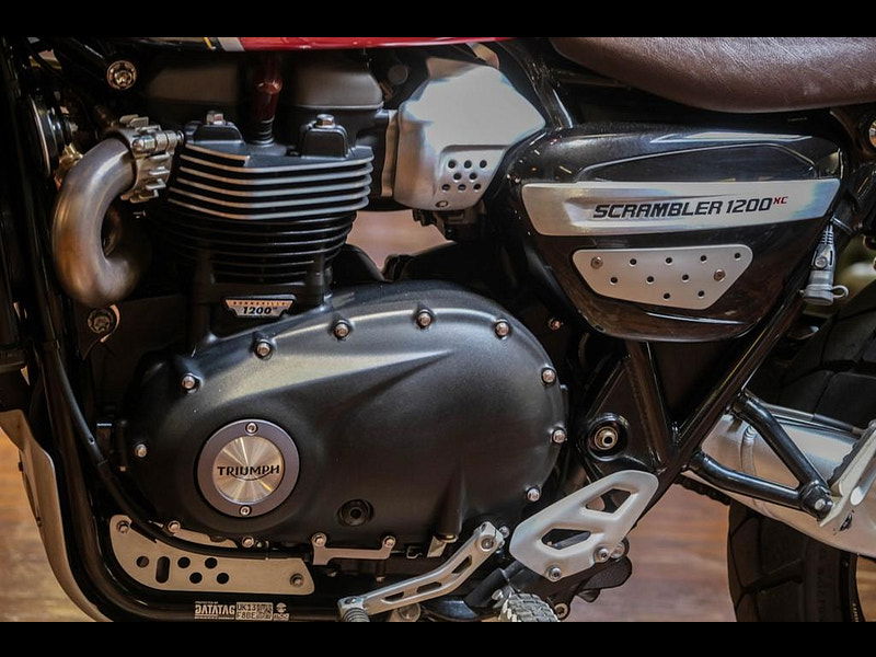 Triumph Scrambler 1200 1200 XC With Leather Soft Luggage Pannier 0dr Manual 2026