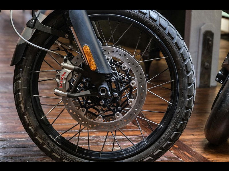 Triumph Scrambler 1200 1200 XC With Leather Soft Luggage Pannier 0dr Manual 2026