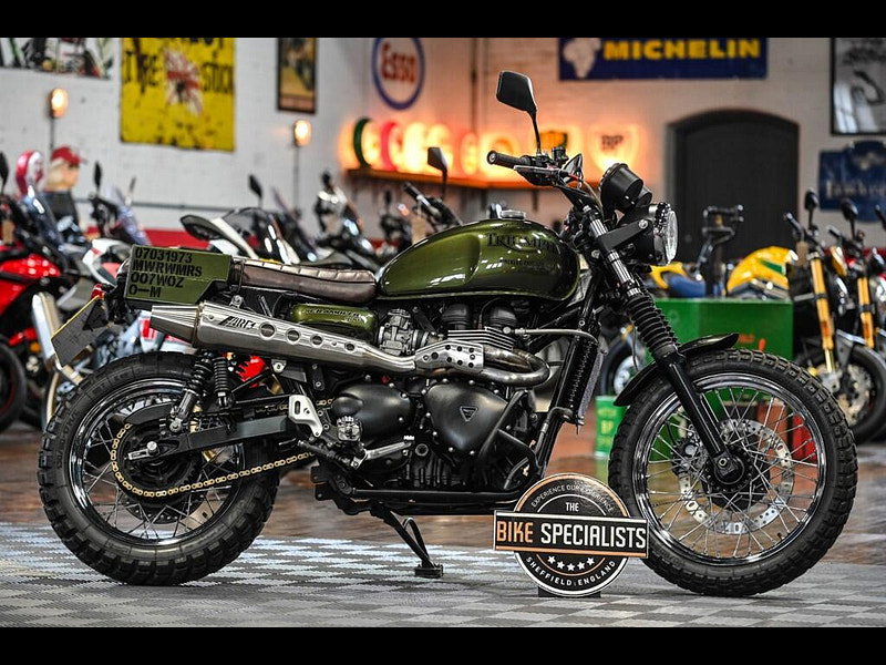 Triumph Scrambler 865 *Zard Exhaust - Stunning Example* 0dr Manual 2026