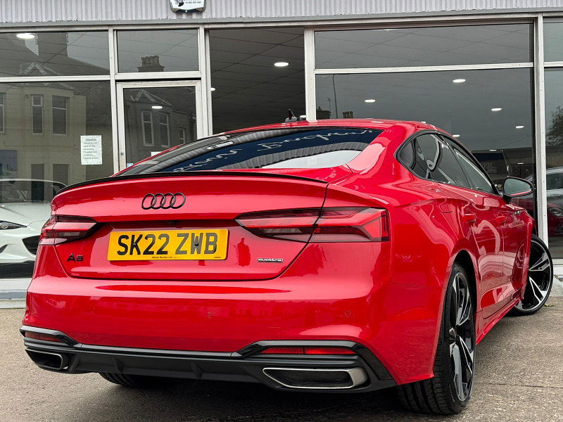 Audi A5 2.0 TDI 40 Black Edition Sportback S Tronic quattro Euro 6 (s/s) 5dr 5dr Automatic 2025